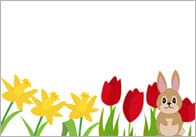 Spring notepaper