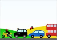 Vehicles notepaper (word doc)