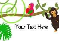 Jungle Notepaper