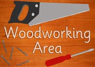 Woodworking Area Sign