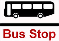 Bus Stop Sign
