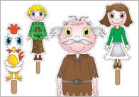 Jack & the Beanstalk Puppets