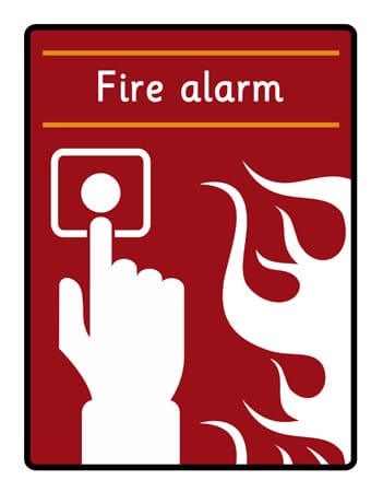 Fire Alarm Poster