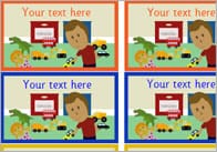 Editable ‘Tidying Up’ Reward Stickers