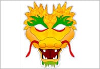 Dragon Role Play Masks