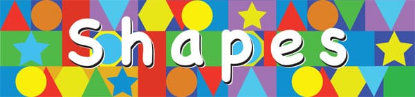 2D Shapes Banner