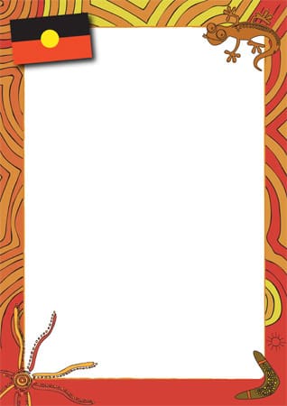 Aboriginal Themed Notepaper