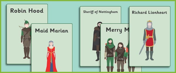 Robin Hood display posters