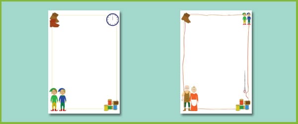 The Elves and the Shoemaker Notepaper