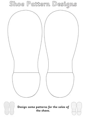 The Elves and the Shoemaker Shoe Pattern Design