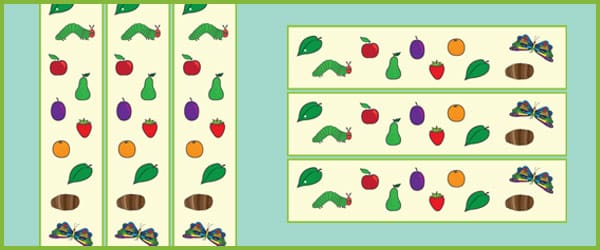 The Very Hungry Caterpillar Display Border