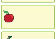 The Very Hungry Caterpillar Editable Labels