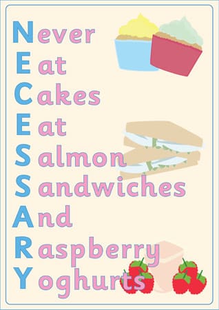 Mnemonic Poster: Necessary