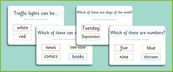 Phase 5 Question/Answer Substitution Mats