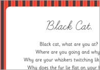 Black Cat Poem