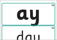 Phase 5 Grapheme Word Cards