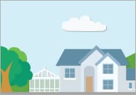 House Themed Display Banner