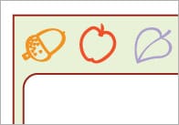 Autumn Self-Registration Labels