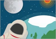 Space Travel Spot the Difference Sheets