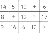 Number Bonds to 20 Search