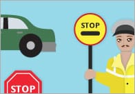 Road Safety Banner
