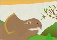 Dinosaur Editable Poster