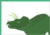 Dinosaur Themed Labels