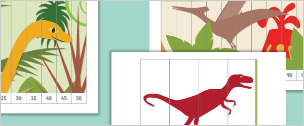 Dinosaur Number Puzzles