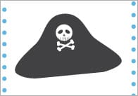 Pirate 15cm Topic Cards