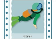 Under the Sea Snap Cards With Words