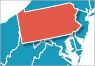 USA State Capitals Fold Over Test Cards