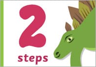 Dinosaur Chase Game: Who Are You Mr Dinosaur?