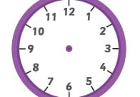 Blank Clock Templates