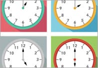 Clocks Editable Poster