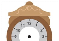 Telling The Time Playdough Mats