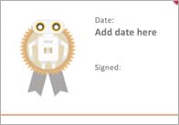 Editable Robot Certificate