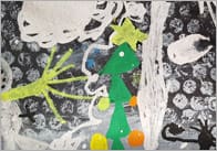 Bubble Wrap Snow Printing Activity