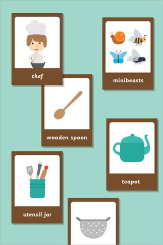 Mud Kitchen Playing Cards