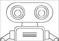 Robot Colouring In Sheets – Mindfulness Resource