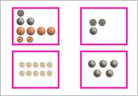 Number Bonds – 50p