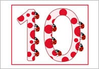 Minibeasts Themed Numbers