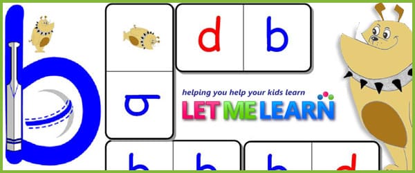 b and d letter confusion