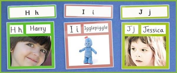 Alphabet with impact