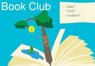Editable Book Club Poster