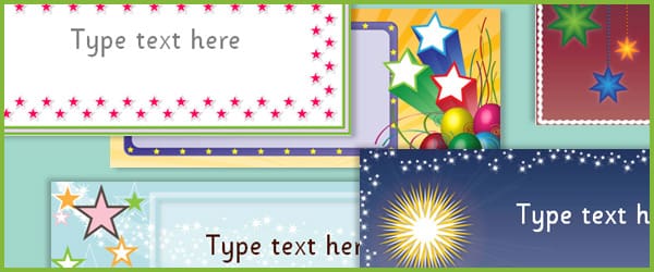 Star labels