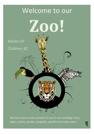 Zoo Poster