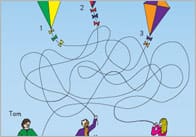 Kite Maze Puzzle
