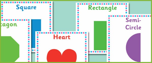 2D shapes -teaching resources