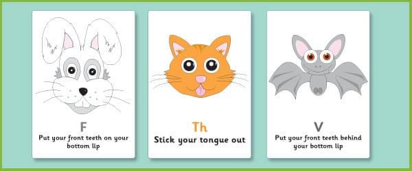 Speech Visual Aid Posters