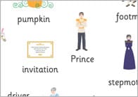 Cinderella Word & Image Mats
